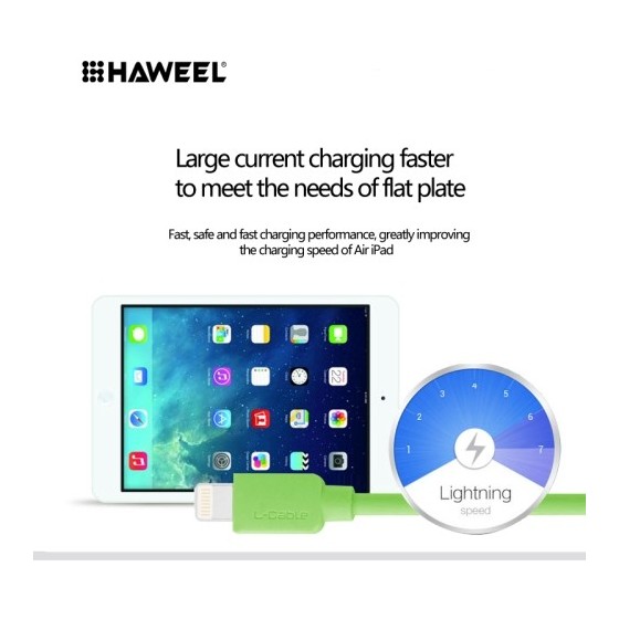 Câble Lightning USB iOS9 1m - iPhone 5/5S/5C, 6/6S, 6 Plus/6S PLus 