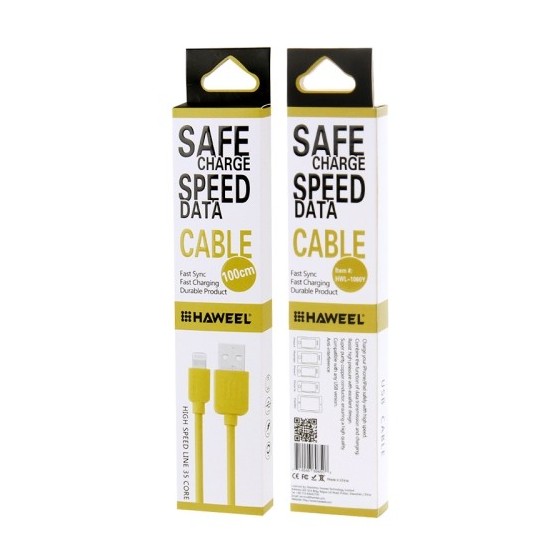 Câble Lightning USB iOS9 1m - iPhone 5/5S/5C, 6/6S, 6 Plus/6S PLus 