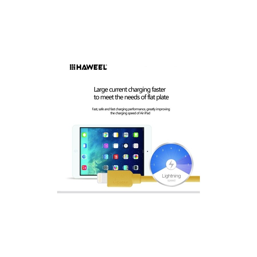 Câble Lightning USB iOS9 1m - iPhone 5/5S/5C, 6/6S, 6 Plus/6S PLus 
