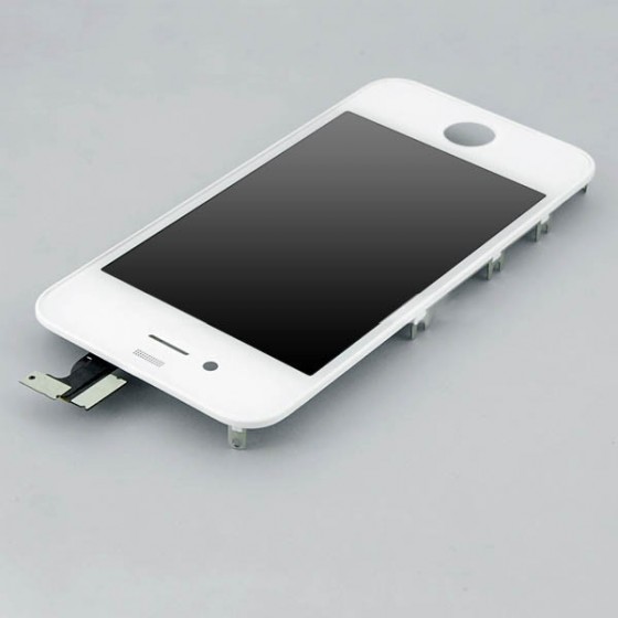 Ecran LCD Blanc pour iPhone 4S + Kit de 8 Outils