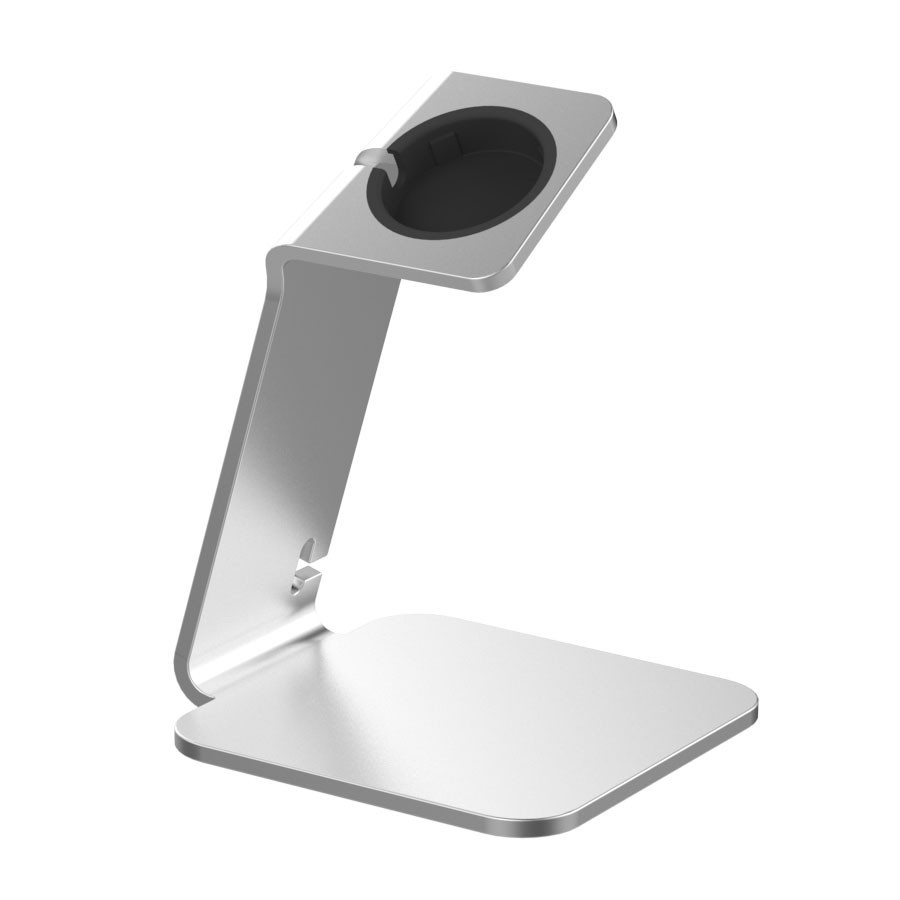 Support de bureau MiTagg NuStand en Allu Claire pour Apple Watch