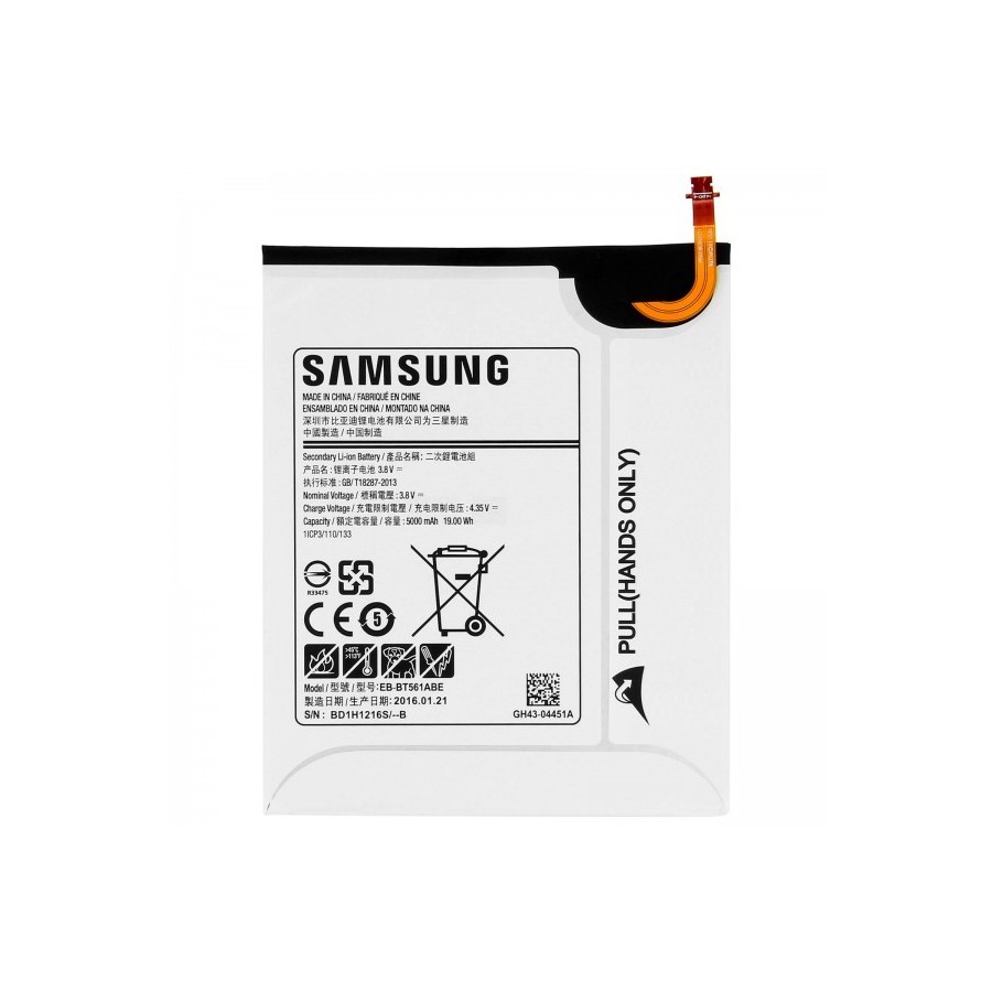 Batterie Samsung EB-BT561ABE pour Galaxy Tab E - 9.6