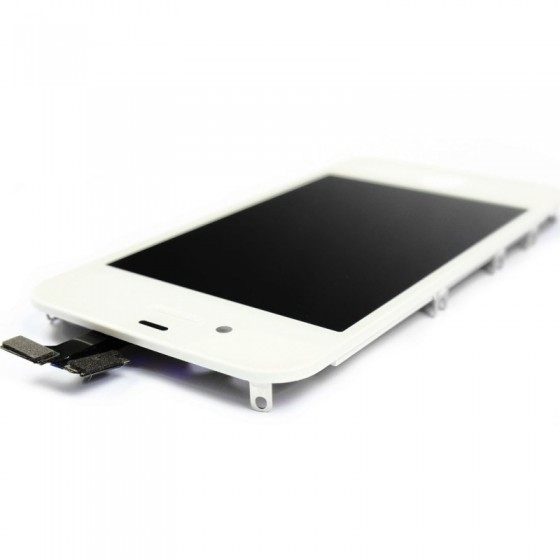 Ecran LCD Blanc pour iPhone 4