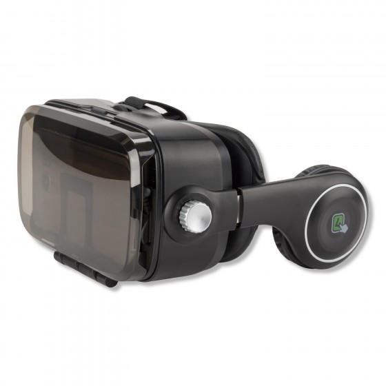 Casque de Réalité Virtuelle, 4smarts Spectateur SOUND Universelle VR - Noir
