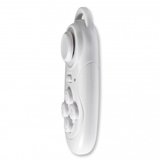 Mini GamePad Bluetooth, 4smarts Basic pour iOS et Android  - Blanc