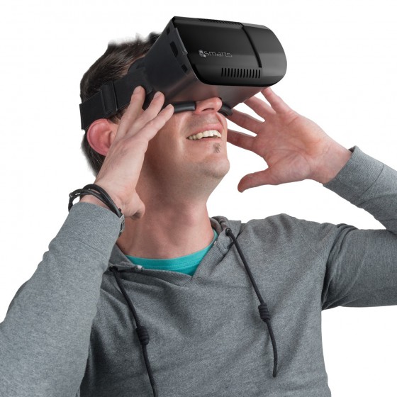 Lunettes casque réalité virtuelle 3D VR BOX - Noir