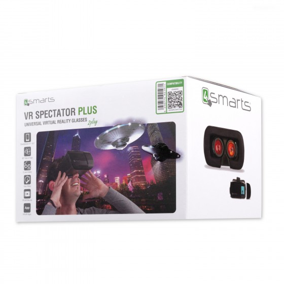 Lunettes casque réalité virtuelle 3D VR BOX - Noir