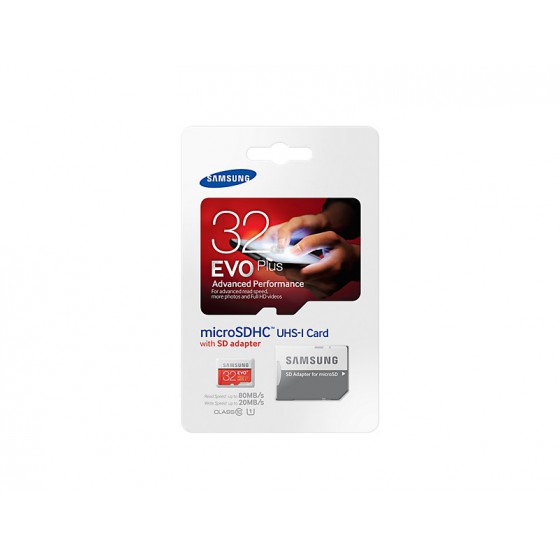 Samsung EVO MicroSD Carte 32Go MicroSDXC 