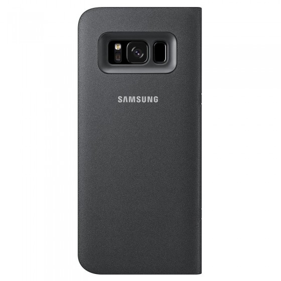 SAMSUNG Coque LED View EF-NG950PB pour Samsung Galaxy S8 - Noir