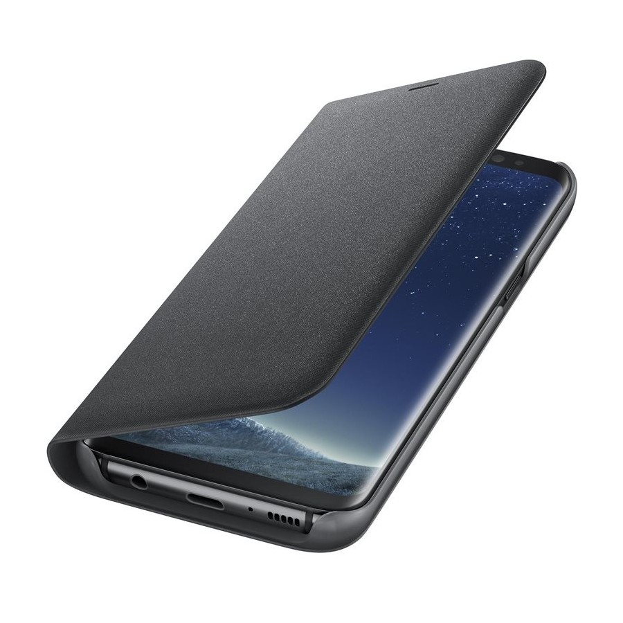 SAMSUNG Coque LED View EF-NG950PB pour Samsung Galaxy S8 - Noir