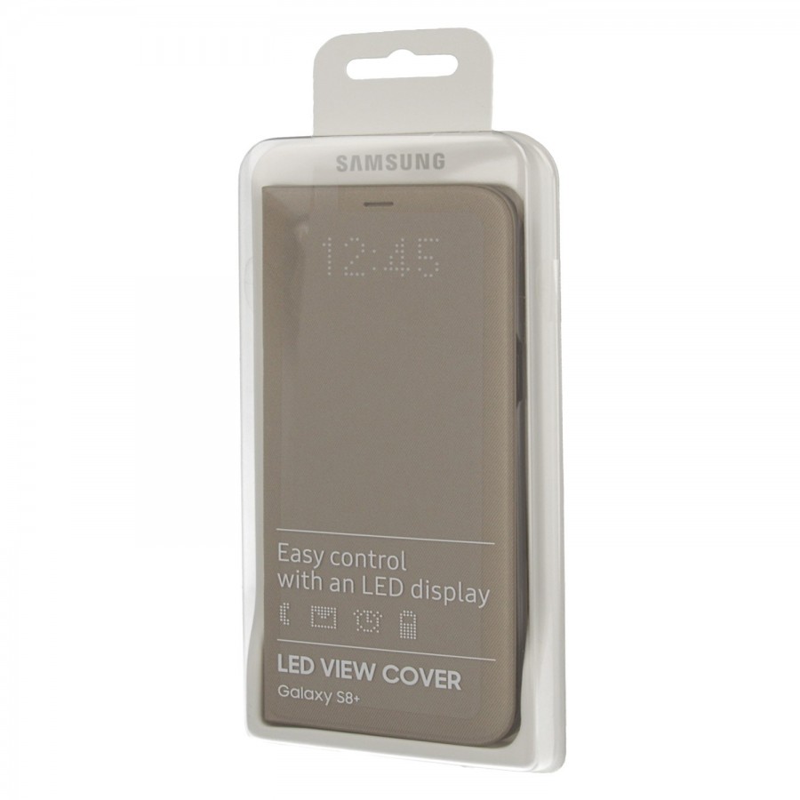 SAMSUNG Coque LED View EF-NG955PF pour Samsung Galaxy S8+ OR