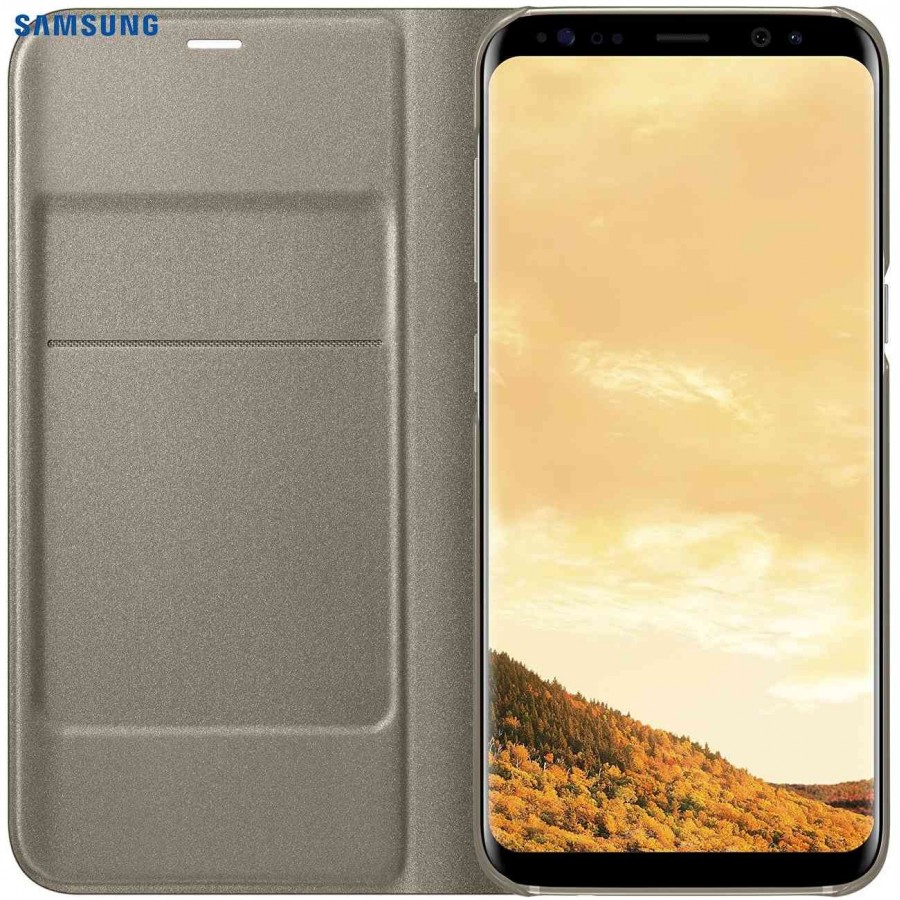 SAMSUNG Coque LED View EF-NG955PF pour Samsung Galaxy S8+ OR