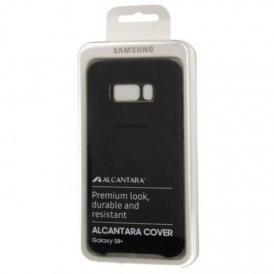 SAMSUNG Coque ALCANTARA EF-XG955AS pour Samsung Galaxy S8 Plus Noir