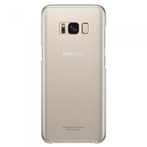SAMSUNG Coque CLEAR EF-QG955CF pour Samsung Galaxy S8 Plus  OR