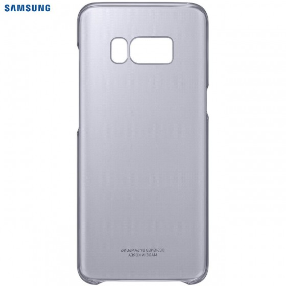 SAMSUNG Coque CLEAR EF-QG955CV pour Samsung Galaxy S8 Plus Violet