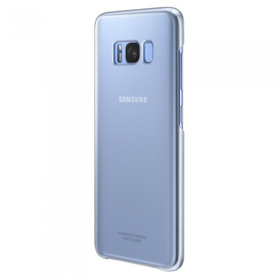 SAMSUNG Coque CLEAR EF-QG955CL pour Samsung Galaxy S8 Plus Bleu
