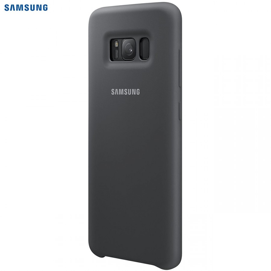 SAMSUNG Coque Silicone EF-PG955 pour Samsung Galaxy S8 Plus Noir