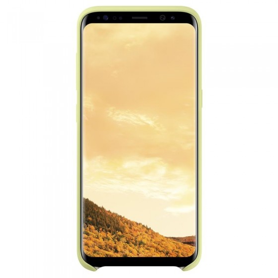 SAMSUNG Coque Silicone EF-PG955 pour Samsung Galaxy S8 Plus Vert