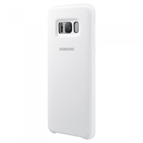 SAMSUNG Coque Silicone EF-PG955 pour Samsung Galaxy S8 Plus Blanc