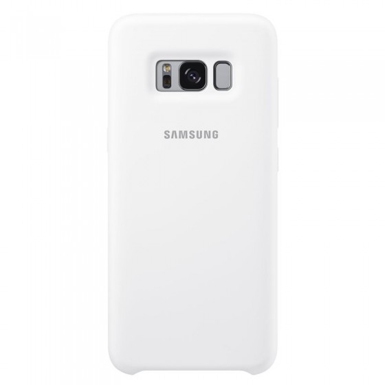 SAMSUNG Coque Silicone EF-PG955 pour Samsung Galaxy S8 Plus Blanc