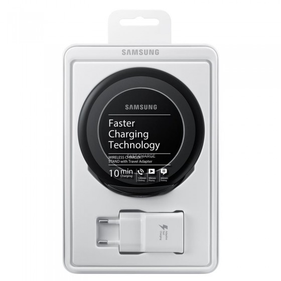 Samsung Chargeur Induction et Prise Chargeur rapide EP-NG930BB - Noir 