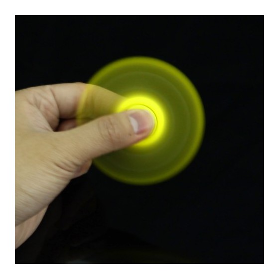 HAND SPINNER - Jaune