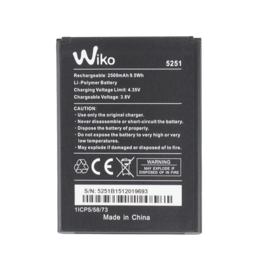 Batterie Wiko PULP 4G