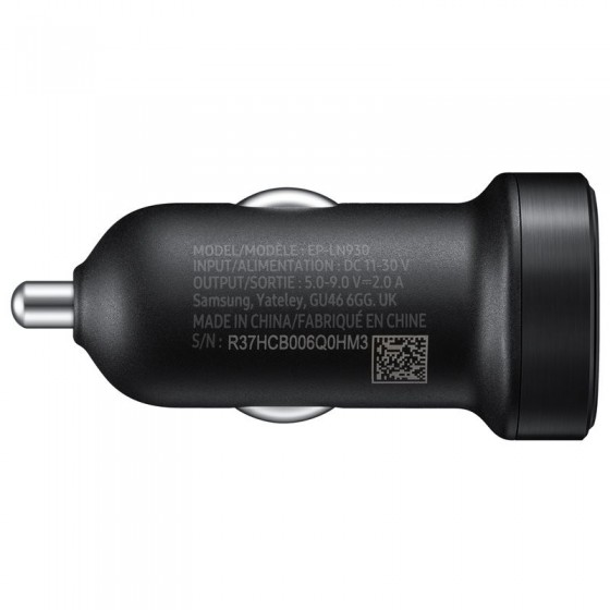 Chargeur voiture Samsung Original + Câble USB type C - charge rapide 2A - EPLN930