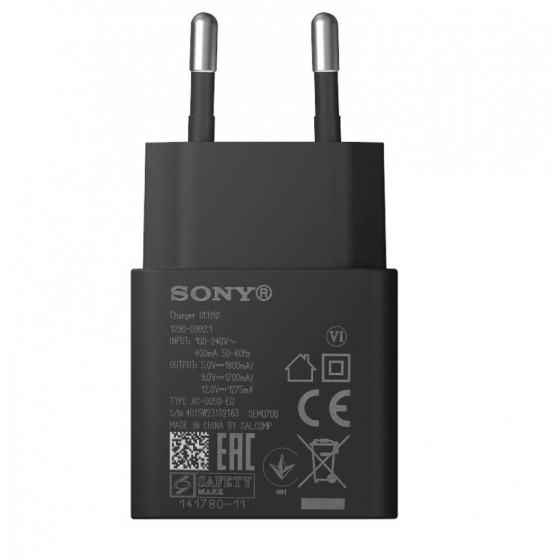 Sony Prise Chargeur Rapide Sony UCH10 - Noir