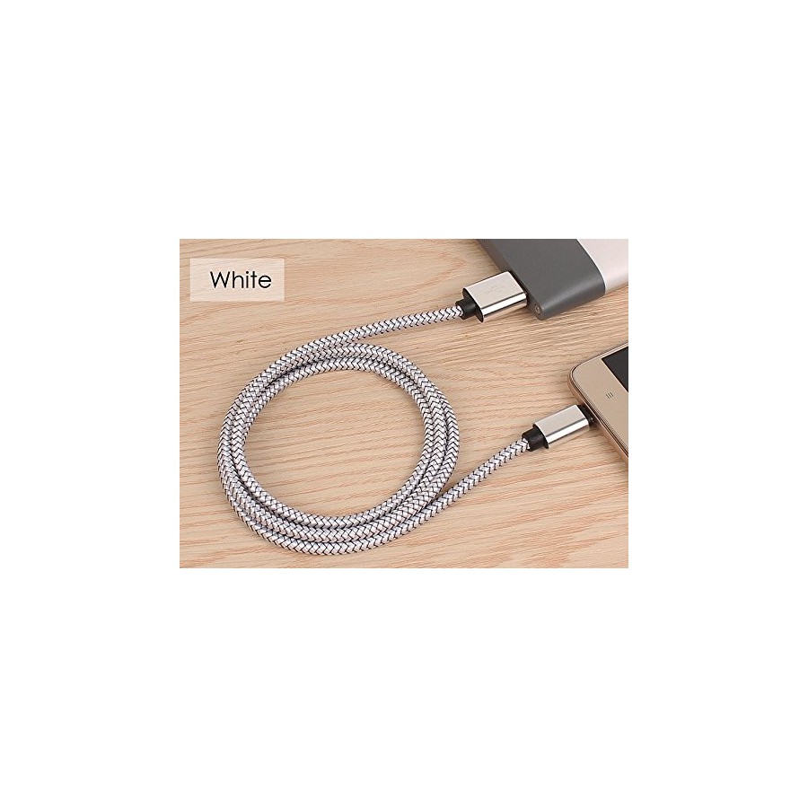 Câble USB Lightning 2m tressé incassable pour iPhone et iPad – Allu