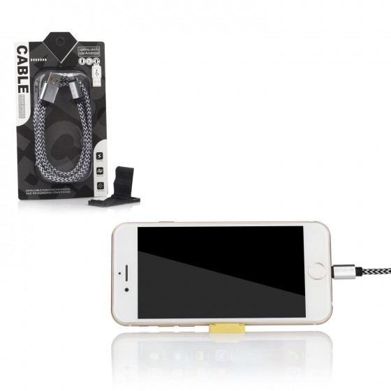 Câble USB Lightning 3m tressé incassable pour iPhone et iPad – Allu