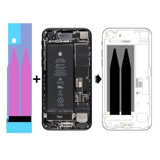 Batterie - iPhone 5S avec Sticker