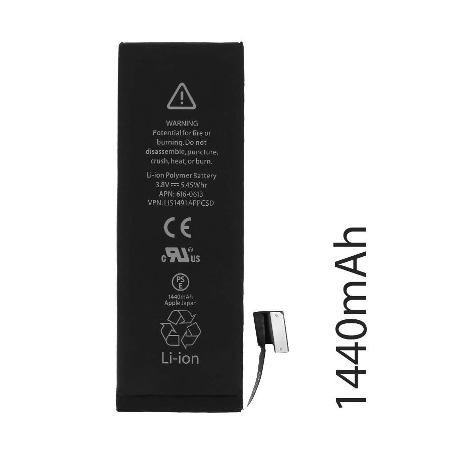 Batterie iPhone 5 avec Sticker