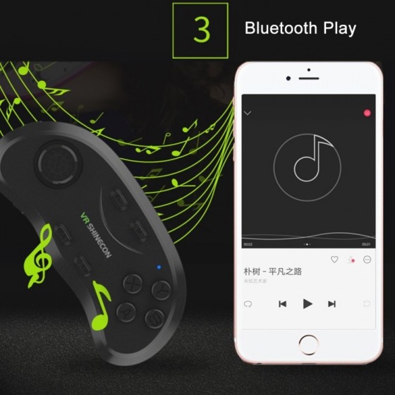 GamePad SHINECON pour  iOS et Android  - Noir