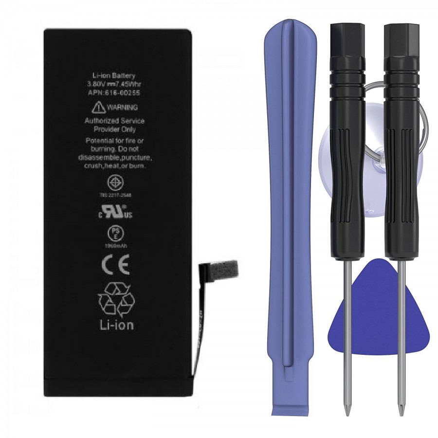 Batterie iPhone 7 avec Kite 5 Outils