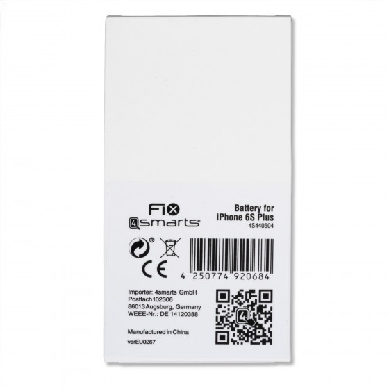 FIX4smart Batterie pour iPhone 6S Plus