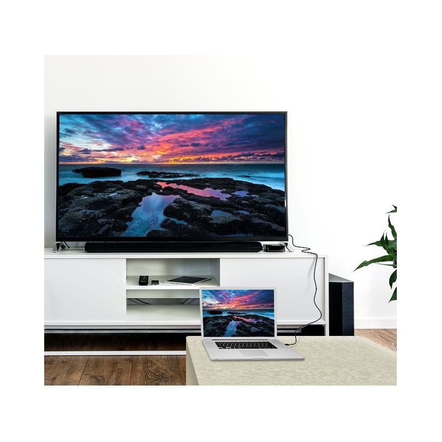 Rankie Câble DisplayPort vers HDMI, Résolution 4K, 3 m