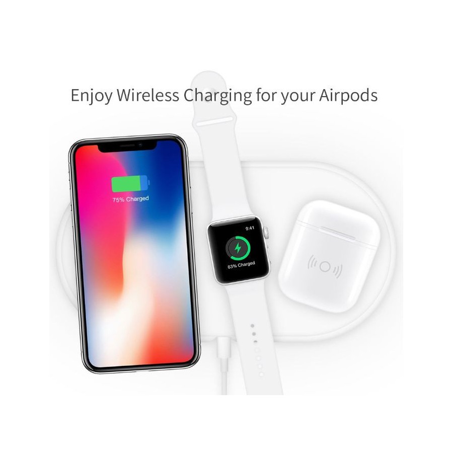 Boîtier de Charge Sans Fil pour Apple AirPods