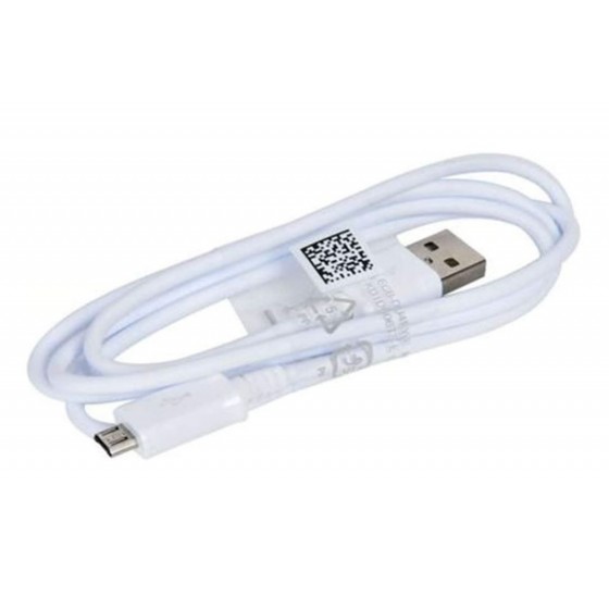 Câble Samsung Micro-USB ECB-DU68WE 0.8M. Blanc  