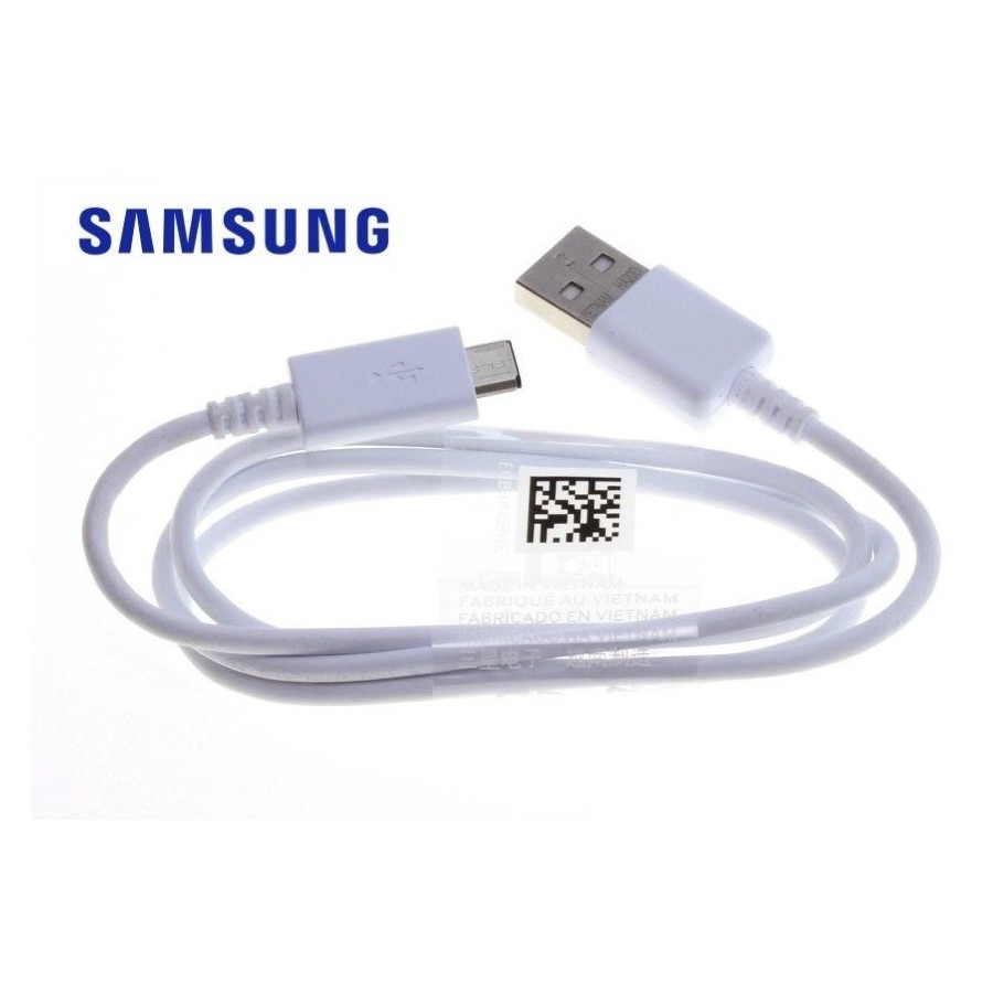 Câble Samsung Micro-USB ECB-DU68WE 0.8M. Blanc  