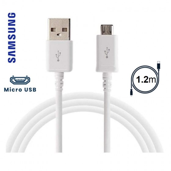 Câble Samsung Micro USB EP-DG925UWE 1.2M pour Galaxy S6 / S6 Edge- Samsung