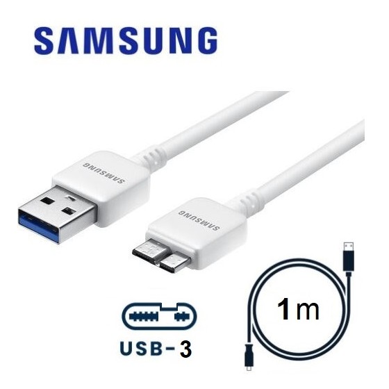 Câble USB-C vers USB-C 3A Original Samsung EP-DG977BBE, 1 mètre - Noir -  Français