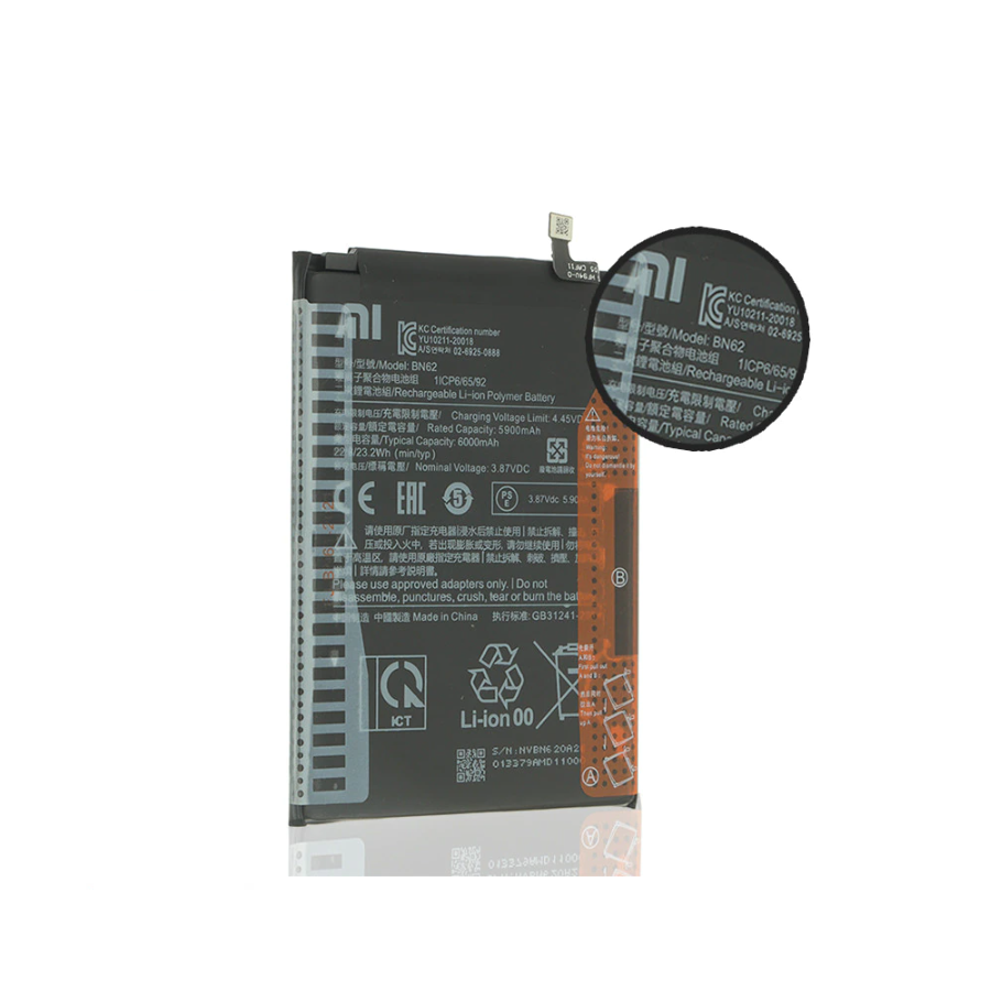 BN62. Batterie Xiaomi Redmi 9T / Note 9 4G / Poco M3