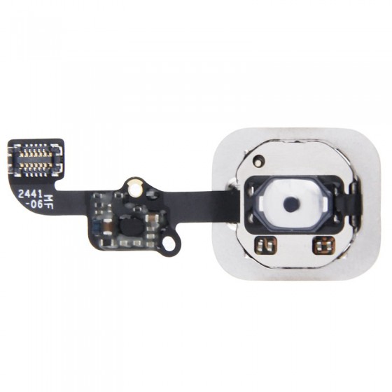 Bouton Home Blanc Touch ID + Nappe complet - iPhone 6