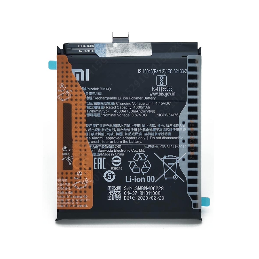 BM4Q. Batterie Xiaomi POCO F2 Pro, Redmi K30 Pro