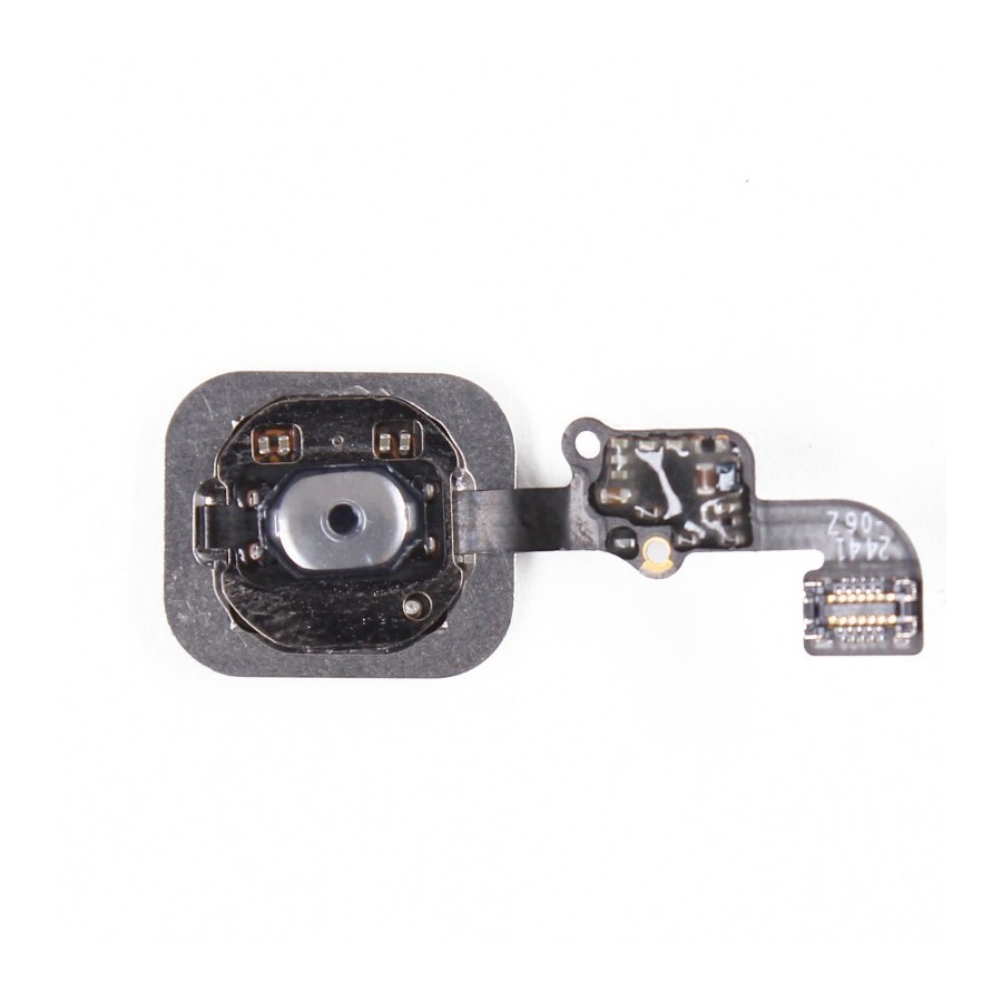 Bouton Home Noir + Nappe complet - iPhone 6