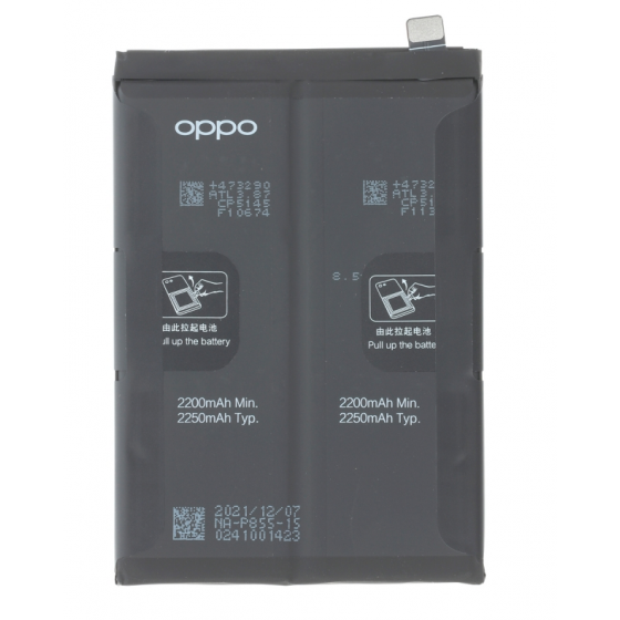 BLP855 - Batterie Oppo Reno6 Pro, K9 Pro, Find X3 Neo, Find X5 Lite