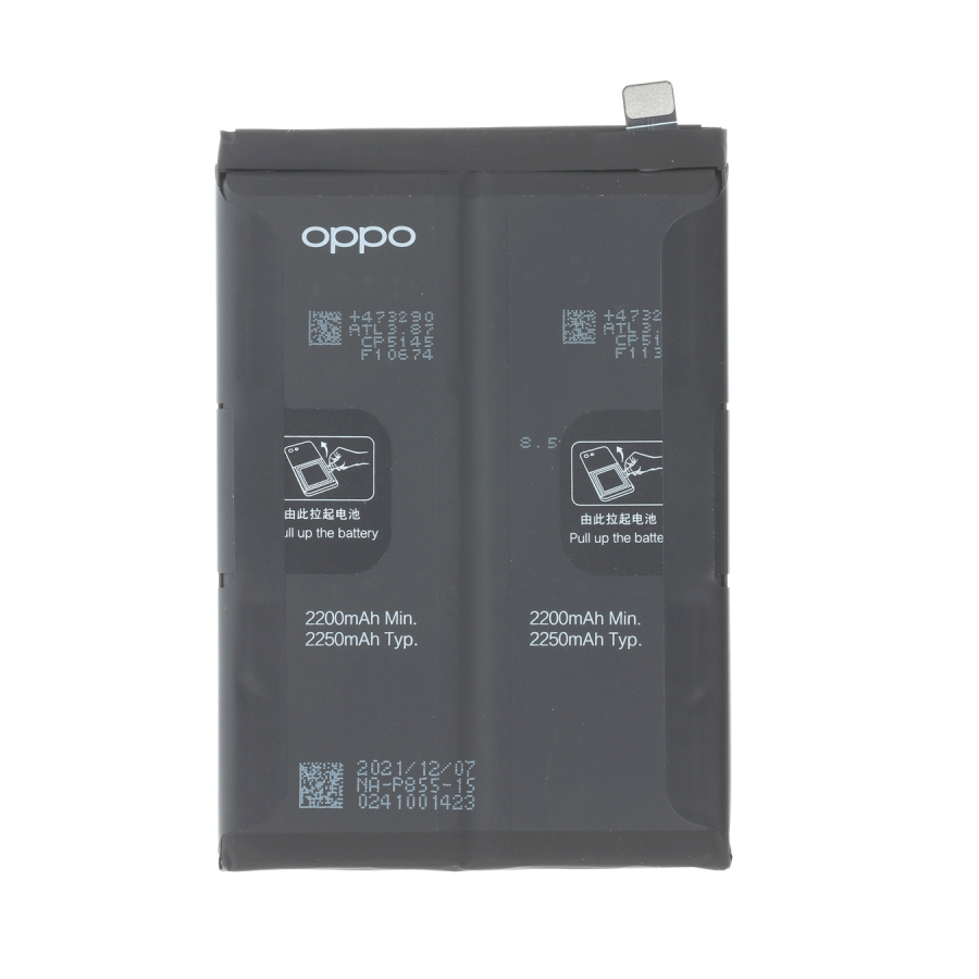 BLP855 - Batterie Oppo Reno6 Pro, K9 Pro, Find X3 Neo, Find X5 Lite