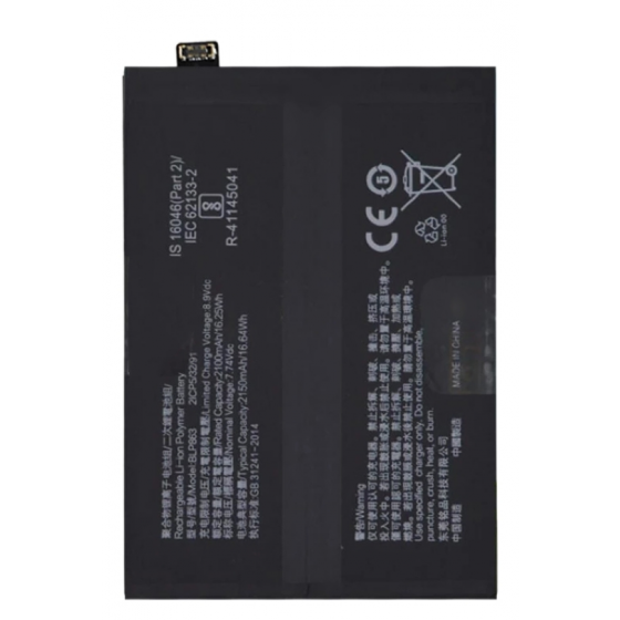 BLP863 - Batterie Oppo Reno6 5G, K9
