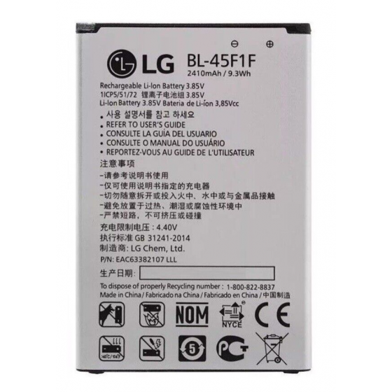 BL-45F1F - Batterie Originale LG K4, K8